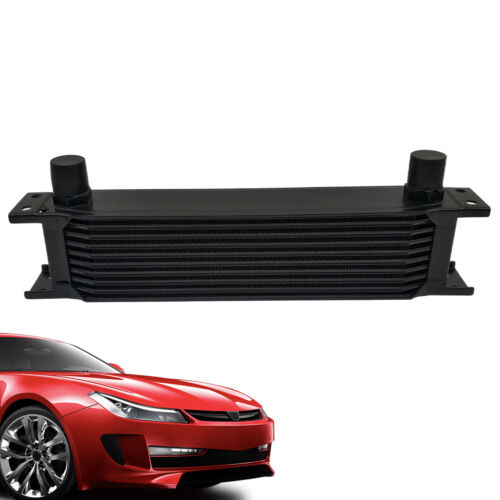 1Pc Aluminum Universals British Type Car Engine Transmission AN10 Oil Coolers