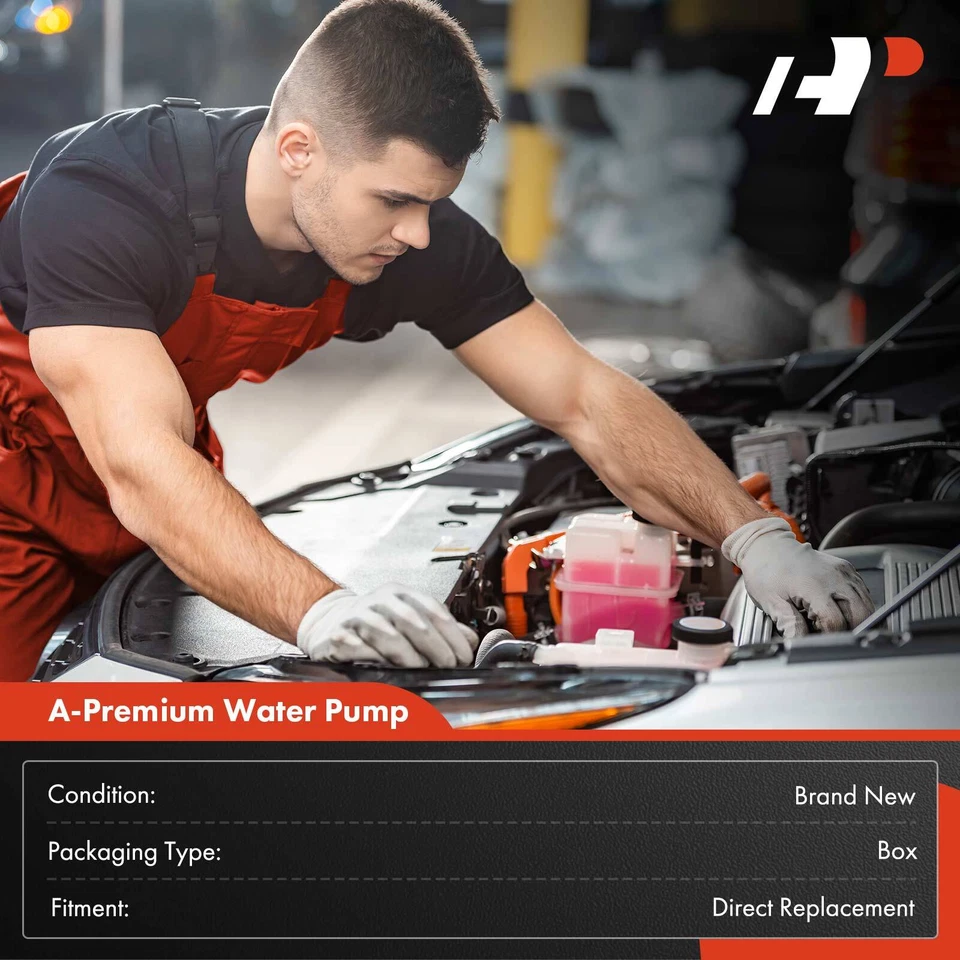 Bomba de agua del motor para Chevy Malibu 1982 Impala Caprice 80-82 Buick Regal Riviera Foto 2 de 4