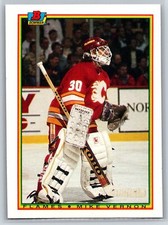 1990-91 Bowman Mike Vernon Calgary Flames #94