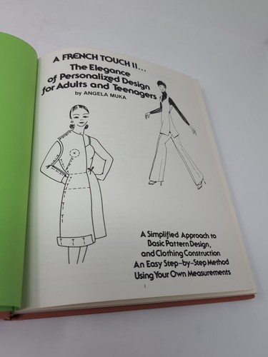 A French Touch II Angela Muka 1980 Hardcover Very Rare - Picture 13 of 15