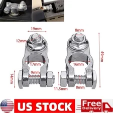Universal Battery Terminal Connectors Top Post Battery Terminals Clamp for Car
