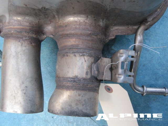 Bentley Continental GT exhaust muffler oem 