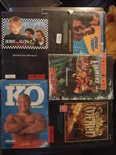 LOT OF 5 SUPER NINTENDO SNES INSTRUCTION BOOKS MANUALS