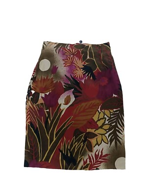 Marella vintage 2000 silk floral skirt silk size S