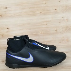 NIKE REACT PHANTOM VSN PRO DF TF SOCCER SHOES BLACK/BLUE/SILVER MEN'S SZ.13 | eBay