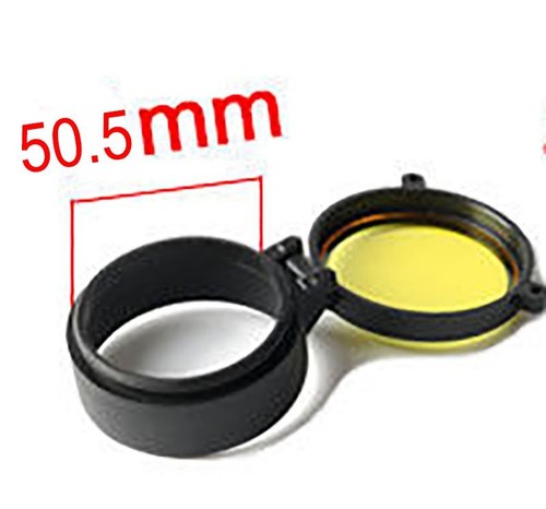 Rifle Scope Quick Spring Protection Lens Cover Flip Up Cap Objective Lense Lid - Picture 26 of 38