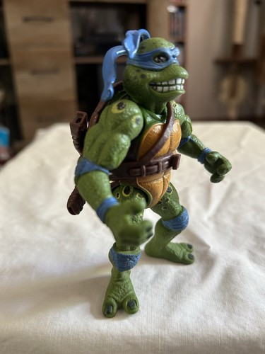 Juguetes de colección 1992 Playmates Leo Teenage Mutant Ninja Turtles TMNT Mirage Studios - Imagen 2 de 6