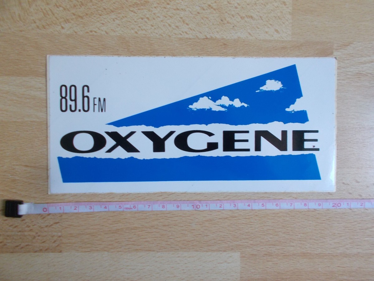 Sticker Radio Oxygen - 89.6 Fm | eBay