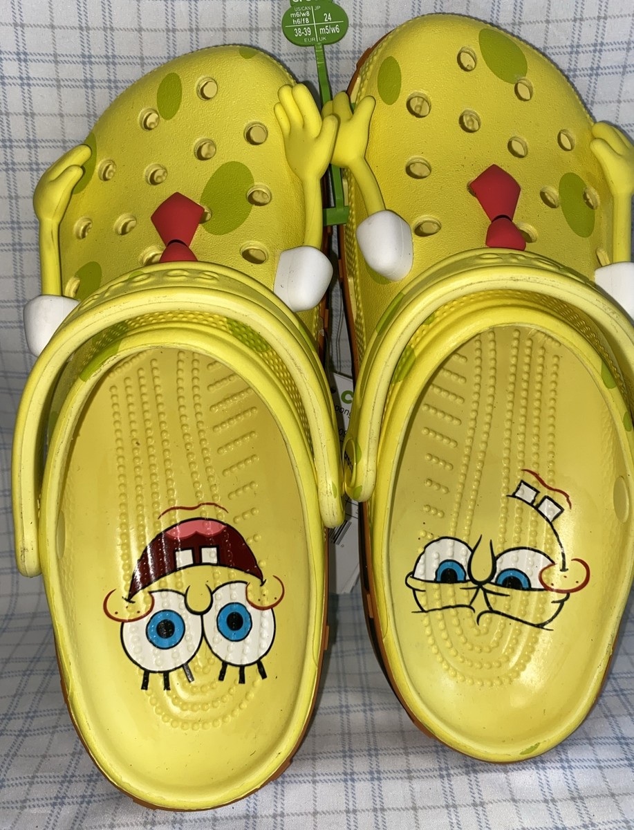 spongebob crocs for sale