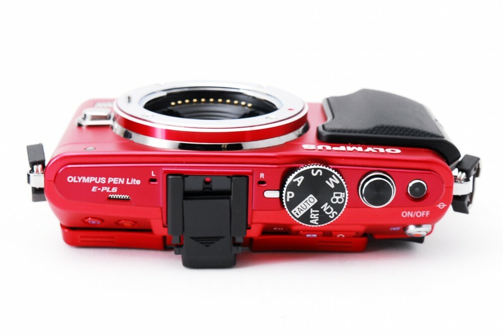 Olympus PEN E-PL6 16MP 14-42/40-150mm Lens Set Red [Exc+++ Olympus PEN E-PL6 16MP 14-42/40-150mm Lens Set Red [Exc+++