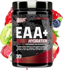 Nutrex Research EAA+ BCAAs Hydration Fruit Punch Powder For Muscle Recovery