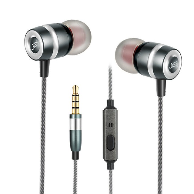 3.5mm Stereo Audio Kopfhörer Draht Steuerung Metall Ohrhörer 3.5mm Stereo Audio Kopfhörer Draht Steuerung Metall Ohrhörer