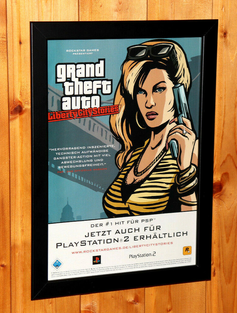 【超希少】GTA LCS グランドセフトオート B3販促ポスター 激レア ポスター付き GTA グランドセフトオートチャイナタウン