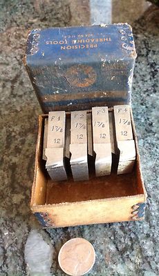 2 K G5 1 7/8 12 NF  geometric chaser set 4  pc threading thread screw machine 