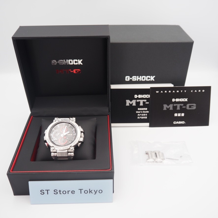 Excellent] CASIO G-SHOCK MTG-B1000D-1AJF Bluetooth Solar Men Watch