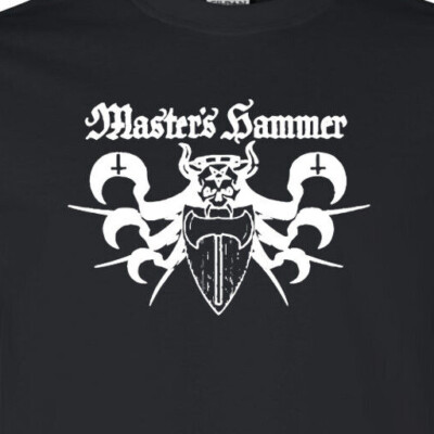 MASTERS HAMMER Brand New T-Shirt Black Metal Melodic Death Metal Thrash  SM-5XL