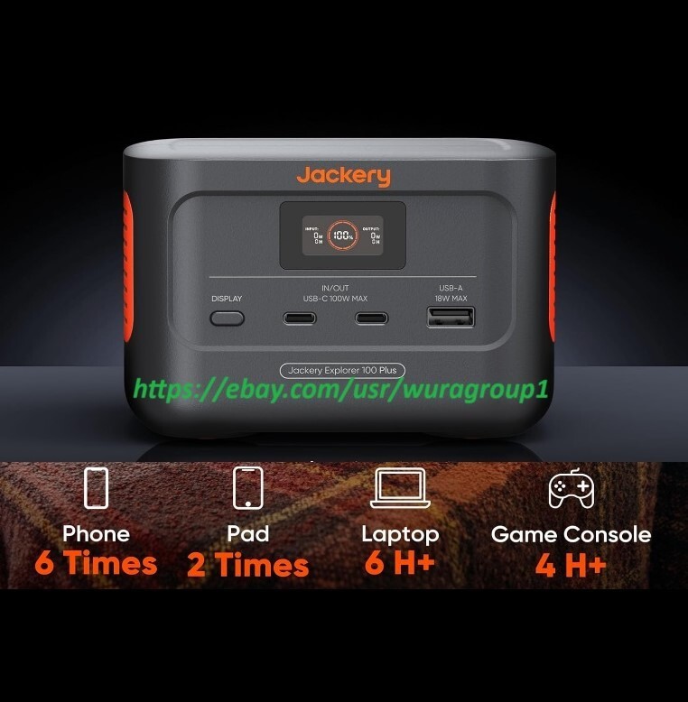 Jackery　Explorer 100 Plus　JE-100A Jackery JE-100A Explorer 100 Plus Portable Power Station