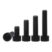 M6 M8 BLACK NYLON PLASTIC ALLEN BOLTS HEX SOCKET CAP SCREWS HEX HEAD NYLON
