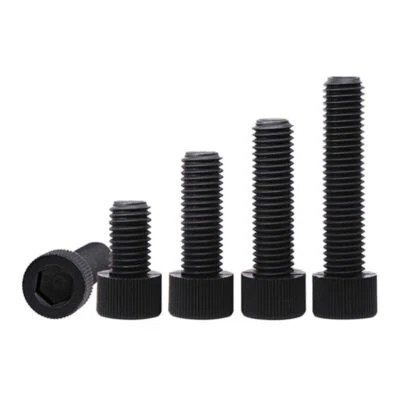 Schwarz Nylon Kunststoff Innensechskant Schrauben Zylinderschrauben M3 M4 M5 M6 - Bild 1 von 4