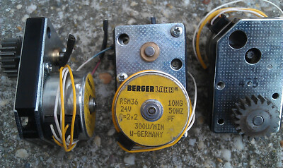 3x Berger Lahr RSM36 10NG 24V Man Roland 16.05360-4097 zone motor 
