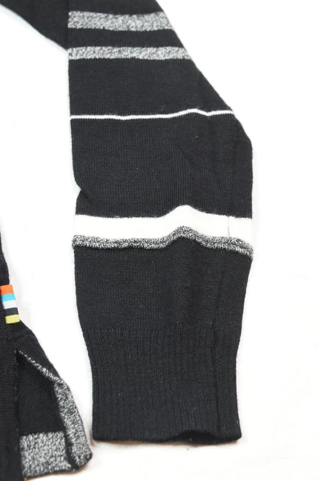 Suéter SmartWool Cascade Valley a Rayas para Mujer Medio Negro Manga Larga Senderismo Foto 4 de 4