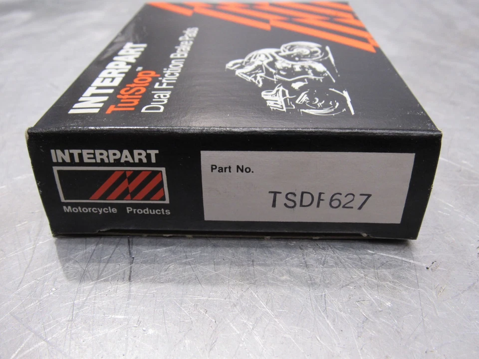 TRIUMPH T140 T150 T160 1973-83 Disc Brake Pads Interpart TUFSTOP Dual Friction - Изображение 3 из 4