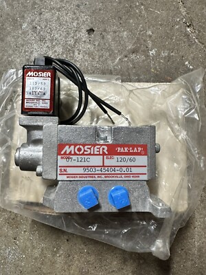 Mosier- Pak-Lap 07-121C Electronic Pneumatic 5 Way - 2 Port Value 1/4  