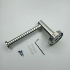 Wall Mounted Bathroom Toilet Paper Holder Rack Tissue Roll Stand Stainless Steel