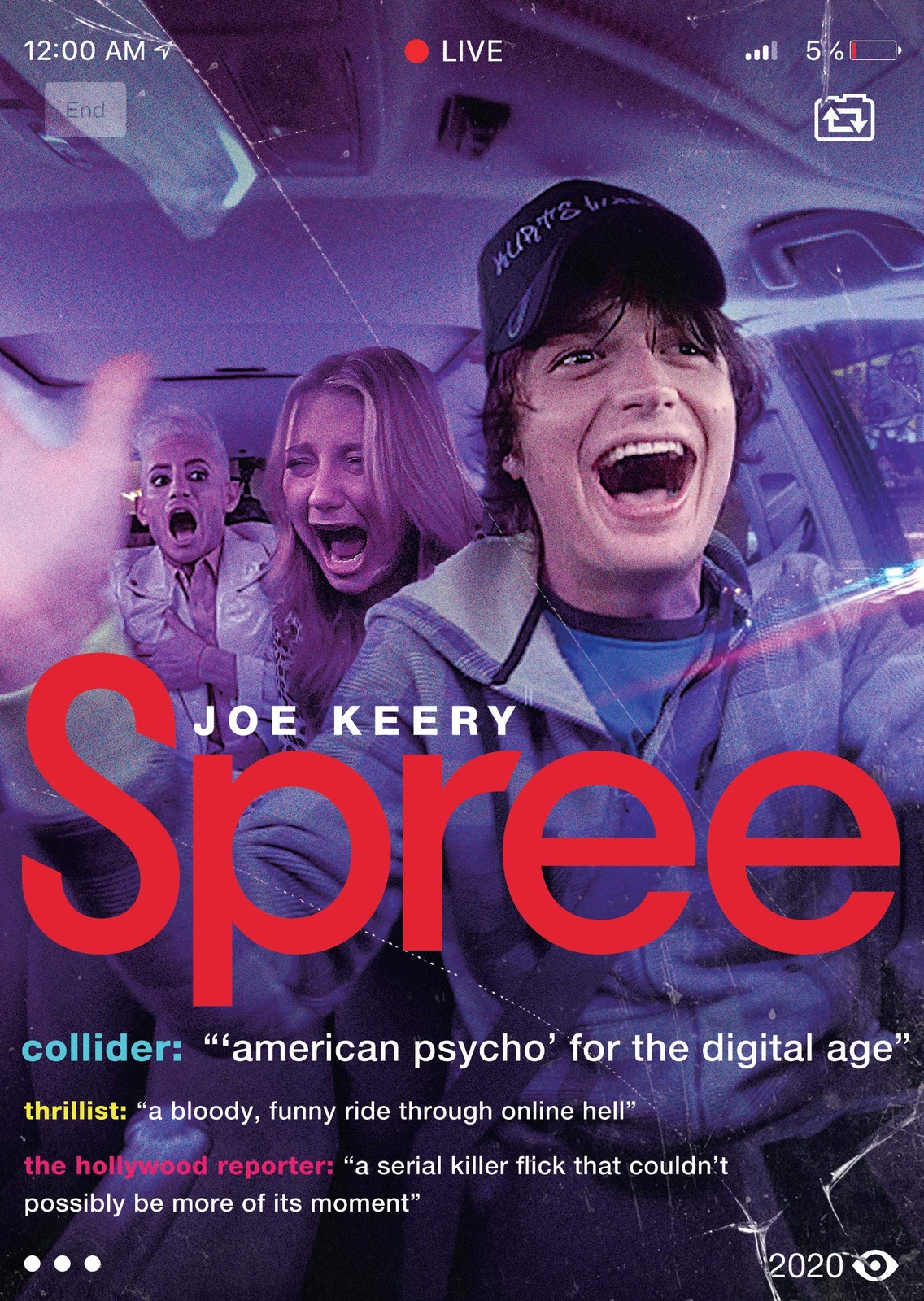 Spree (DVD) Joe Keery Sasheer Zamata Mischa Barton John Deluca Kyle Mooney