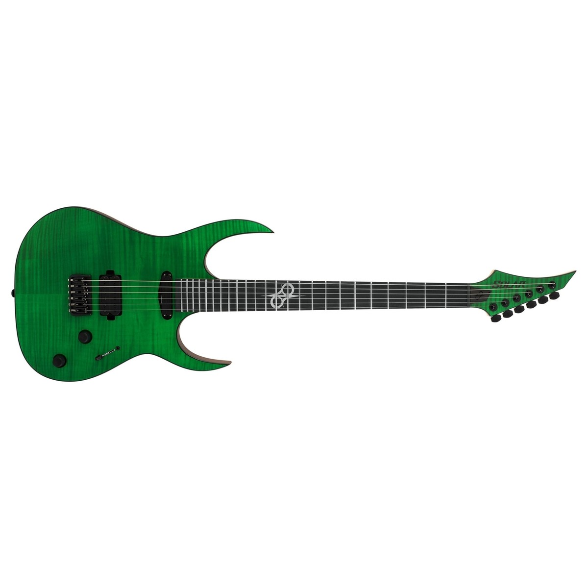 Solar SB1.6HFG Flame Green Matte Electric Guitar | eBay Australia