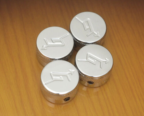 4 boutons Gretsch chromes - Photo 1 sur 2