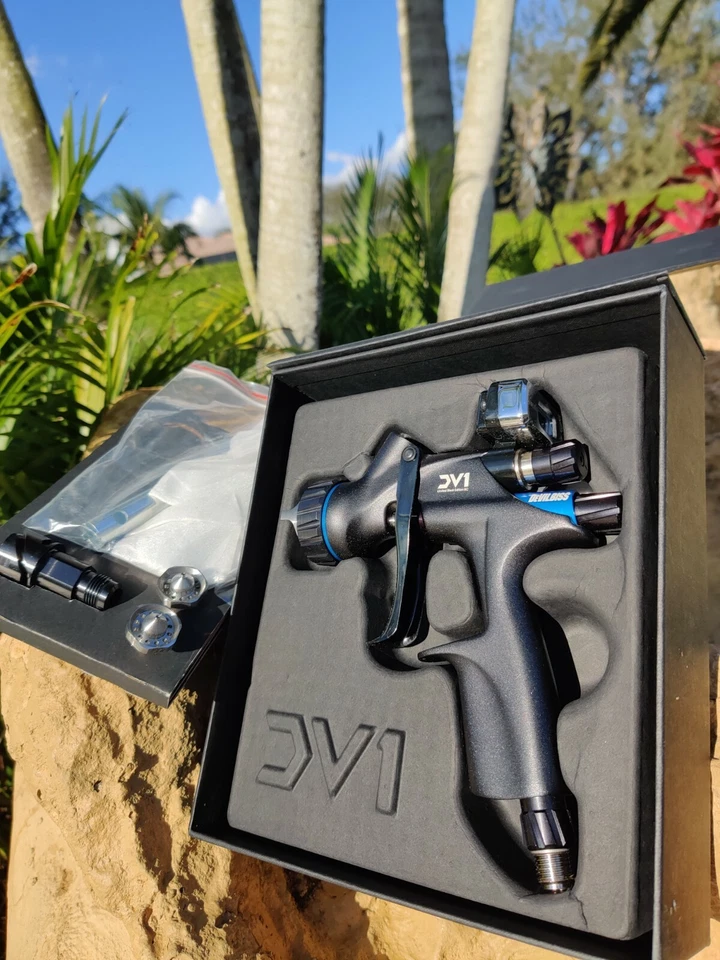 Pistola pulverizadora Devilbiss 704504 Digital DV1 Basecoat 1.2 1.3 1.4 puntas ✅NUEVA ✅ Foto 2 de 4