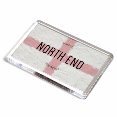 KÜHLSCHRANKMAGNET - North End, Hampshire - geboren und gezüchtet