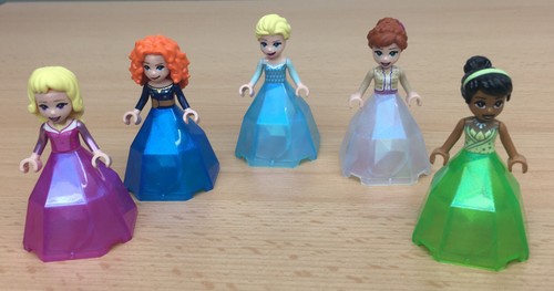 LEGO®-Minifigure Diamante Abito da ballo DISNEY PRINCESSES - Anna Tiana Elsa - Foto 5 di 39