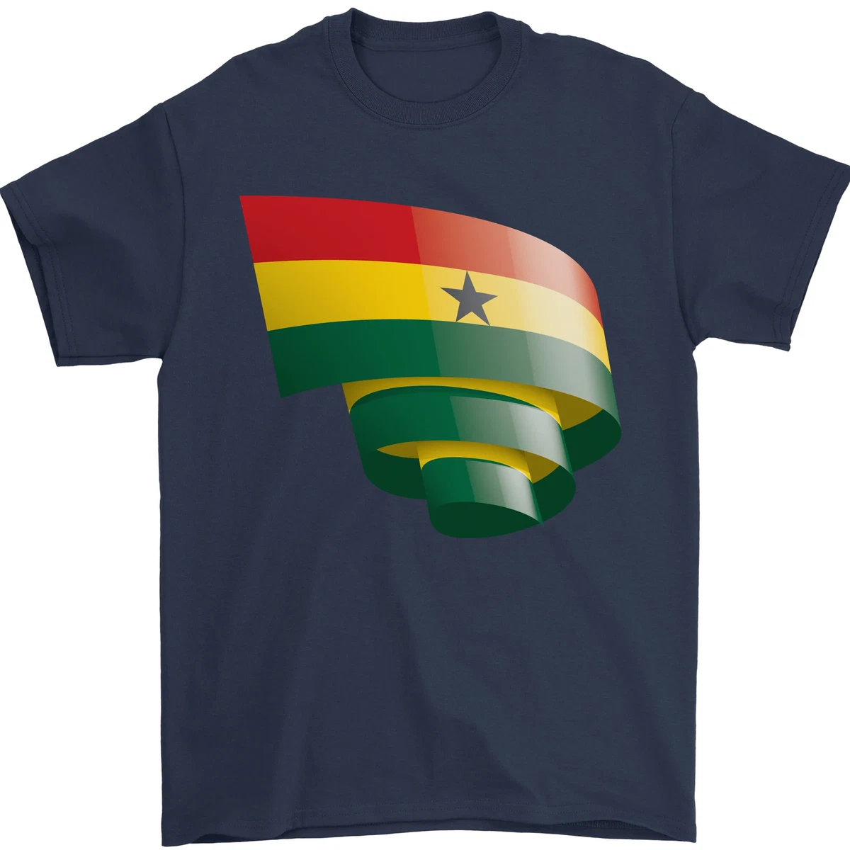 Candymix T-Shirt Unisex Calcio Ghana Per Bambini – 100% Cotone, Vestibilità Standard, Stampa Di Qualità – Taglie 2-12 Anni