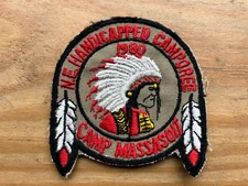 1980 N.E. Handicapped Camporee Camp Massasoit --Free Ship