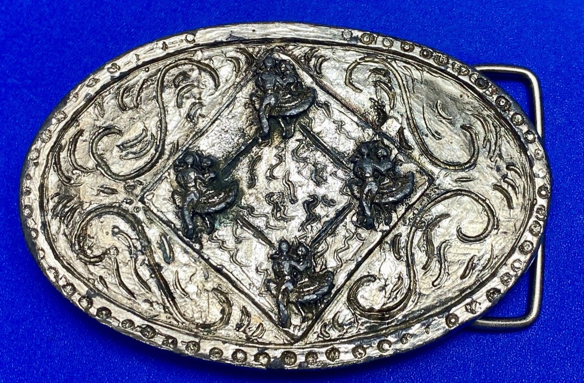 Square Country Line Dancing Couple 