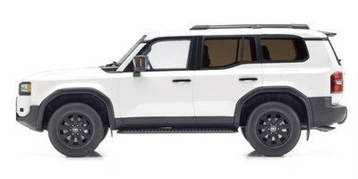 DDP Kyosho samurai 1/18 Toyota Land Cruiser 250 White KSR18064W