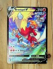 carte Pokémon Braségali V TG14/TG30 - EB12 Epée Bouclier Tempête Argentée FR