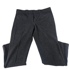 Banana Republic Sloan Pants Womens 12 Charcoal Gray Slim Leg Stretch Trousers