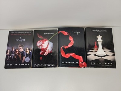 Lot of 4 Twilight Saga Book Set By Stephenie Meyer Hardcover and Paperback Lot
