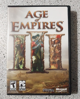 Age of Empires III 3 - Windows PC Game Complete with Case, Manual (2005)