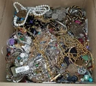 Vintage/Retro/Modern Costume Scrap/Upcycle Grab Jewelry Lot (BOX D) ~ 19 LBS