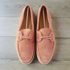 Sperry John Legend Men's Legend Signature Plushwave Boat Shoes Salmon Size 11 M