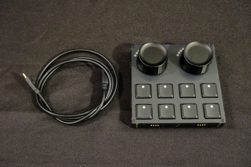 Intech Studio GRID TEK2 MIDI DAW Controller - 2 Jog/Encoder wheels + 8 buttons