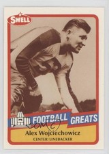 1989 Swell Football Greats Al Wolden Alex Wojciechowicz #57 8d2