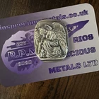 1 oz Fine Silver Hand Pour - Fallen Angel - Rios Precious Metals 999 With COA