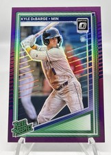 2025 Panini Donruss - Optic Rated Prospects Kyle DeBarge #188 Purple Prizm /49