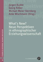 JüRgen Budde (U. A.) | What's New? Neue Perspektiven In Ethnographischer...