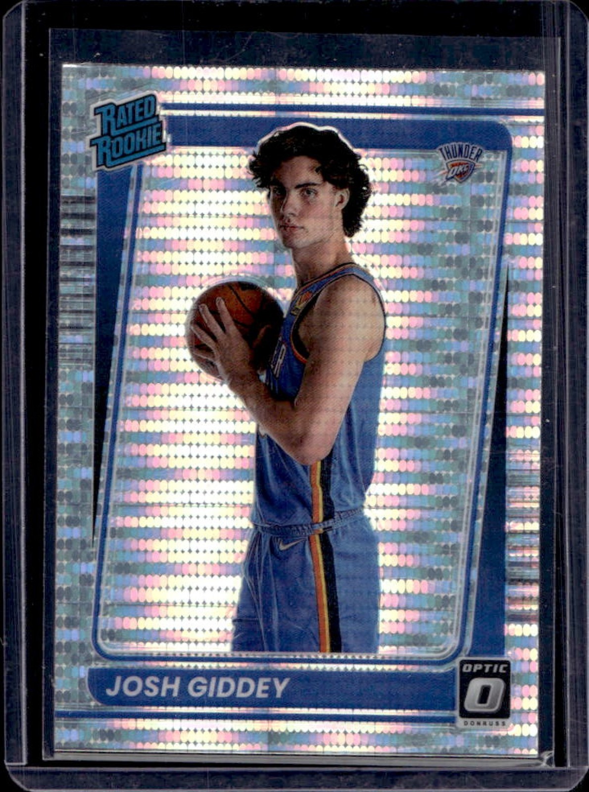 2021-22 Panini Donruss Optic Josh Giddey Target Box Set Prizm RC #152 Thunder
